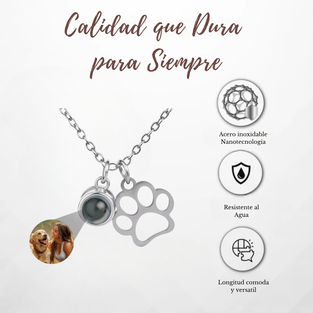 Collar con Proyección de Foto de tu Mascota