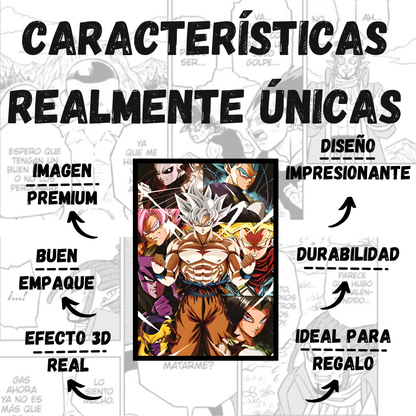 Cuadro Lenticular 3D Anime