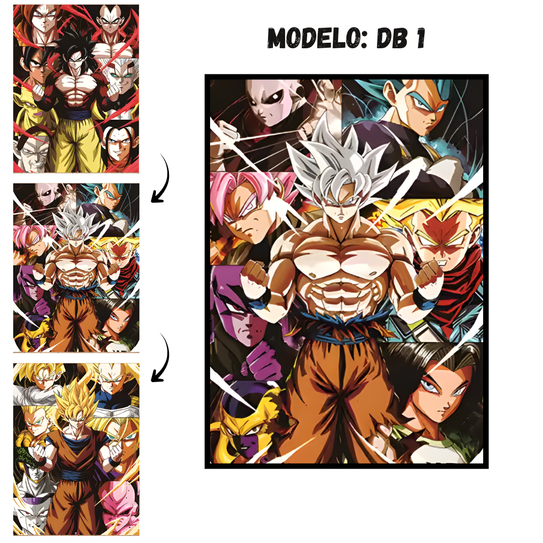 Cuadro Lenticular 3D Anime